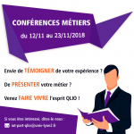 Conférences métiers